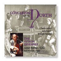 click here for details of the Avison's CD of Concertos from the North